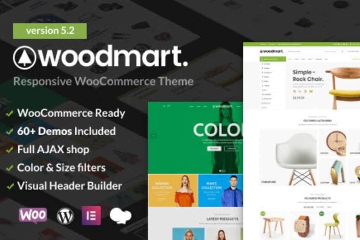 WoodMart Theme - Giá chỉ 95k
