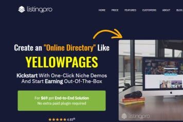 Listing Pro WordPress Theme - Web "Online Directory" Listing Pro WordPress Theme - Giá chỉ 95k