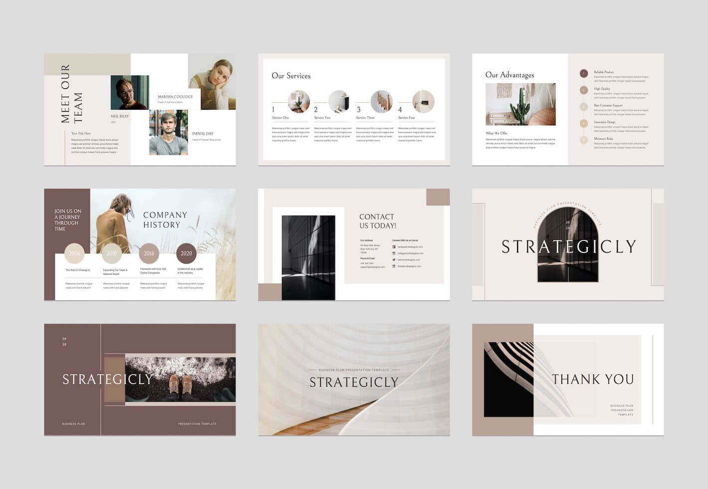 Bộ Template Mẫu Business Plan Bộ Template Mẫu Business Plan - Ảnh 4