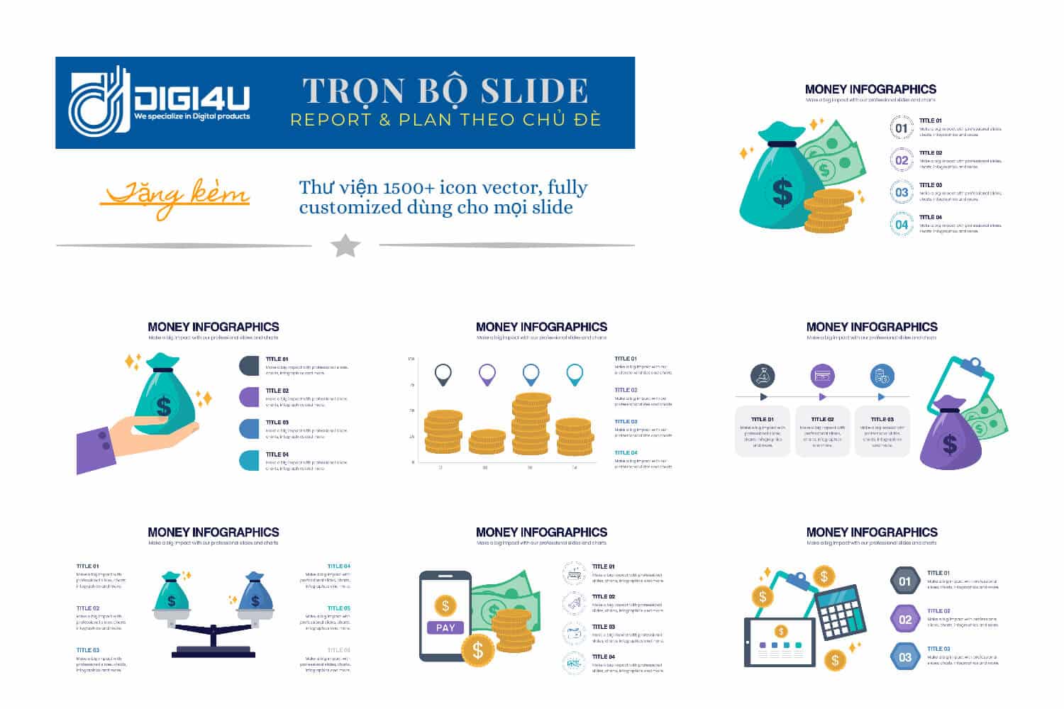 Money Slides Template