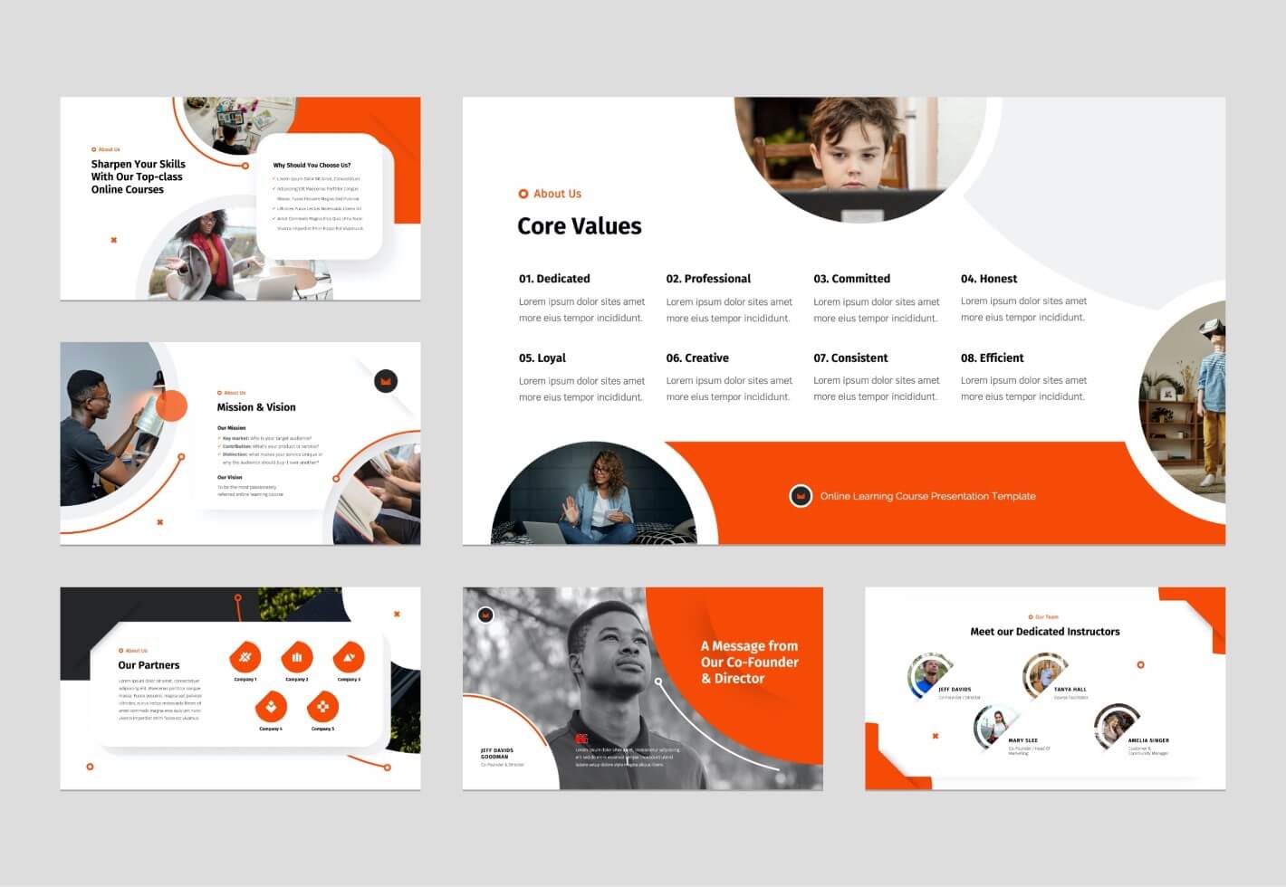 Bộ Template Mẫu Về Đào Tạo Trực Tuyến Digiclass