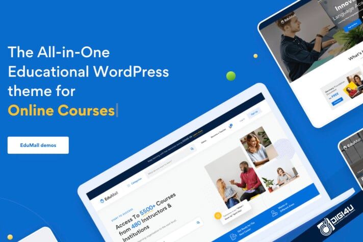 EduMall Theme - WordPress Theme Chủ Đề Giáo Dục & Đào Tạo Được Yêu Thích EduMall Theme